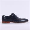 Tommy Bowe Goretti Plain Toe Dress Shoe - Navy Leather